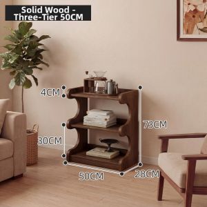 ZHUSHANXIA | Multifunctional Wooden Shelving Unit