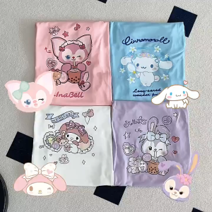 1-12 ปี เสื้อเด็ก เสื้อยืดคอกลม ผ้านุ่ม ใส่สบาย ใส่ได้ทั้งเด็กผู้หญิงและเด็กผู้ชาย