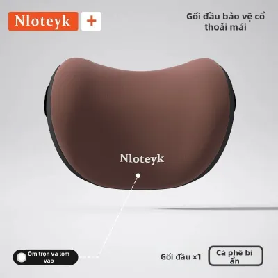 AIMOCA | Bộ Đệm Hỗ Trợ Thắt Lưng và Gối Đầu Bọt Nhớ Hình Cho Ghế Ô Tô