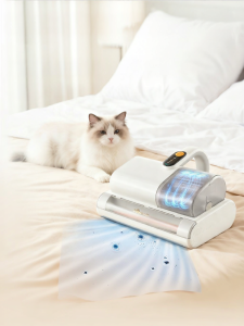 「China Plug」Bear | Dust Mite Display High-Suction UV Sterilization Vacuum Cleaner