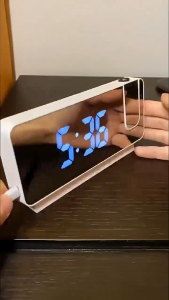 Đồng hồ để bàn led báo thức thông minh với tính năng chiếu giờ trên trần nhà