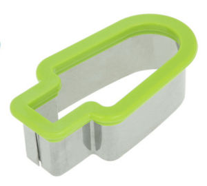 Rainbeau แม่พิมพ์สแตนเลส แม่พิมพ์ ที่หั่นแตงโม อุปกรณ์หั่นแตงโม Abs แข็งแรง ใช้งานง่าย เพียงแค่กด ได้รูปทรงสวยงาม ก็ได้แตงโมงสวยงาม