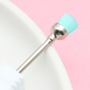 แปรงทำเล็บมือสีเขียว1ชิ้นบิตหนังกำพร้าหัวเจียรเล็บ (3/32นิ้ว) ดอกสว่านสำหรับกำจัดหนังกำพร้ามืออาชีพหมุนได้