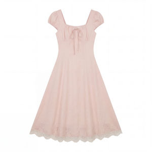 Elegant Unique Birthday Dress French Chic Style