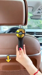 Móc Treo Ghế Sau Ô Tô Tích Hợp Giá Đỡ Điện Thoại Xoay 360 – Phụ Kiện Nội Thất Xe Hơi