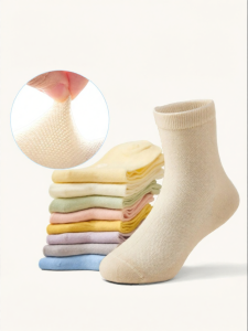 Q21 | Summer Thin Quick-Dry Breathable Antibacterial Odor-Preventing Knee Socks