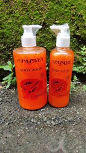 Sabun Mandi Cair Mamaya sabun Pepaya Asli Original Bpom 500 ML