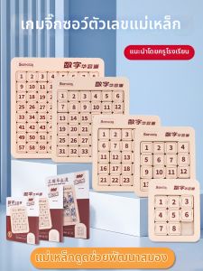 Zcube | Magnetic Sliding Puzzle Huarong Road Educational Toy 3 Kingdoms Style