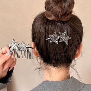 Ngôi sao kẹp Tóc Ngôi Sao Lược chải tóc phụ nữ kẹp Tóc Ngôi Sao Ghim Cài tóc cô dâu Lược chải tóc hình ngôi sao