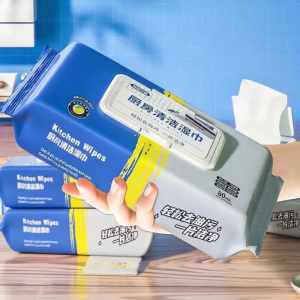 Strong Grease & Stain Removal Kitchen Wipes