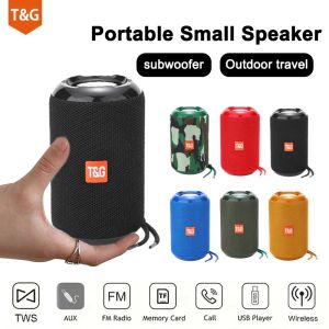 📻【Readystock】 + FREE Shipping 📻 T&G TG264 Waterproof Mini Bluetooth Speaker Portable Outdoor Wireless Speakers Soundbar Subwoofer Loudspeaker TF MP3 Built-in Mic