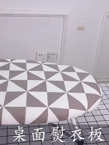 Mini ironing board ironing hanger home folding electric iron pad clothes small ironing pad desktop rack desktop