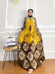 Terbaru Gamis Rayon Twill 100% Cap Malaman Termurah 2024
