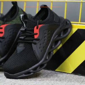 Safety Shoes for Men Steel Toe Cap Anti-smashing Breathable Wear-resistant Work Shoes Protective Safety Boots