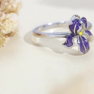 MISEFF S925 Nhẫn Bạc Nữ Đa Năng Đa Kích Thước Thời Trang Zircon Món Quà Trang Sức Thường Ngày Thể Thao Họa Tiết Côn Trùng