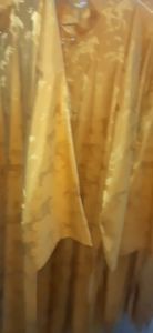 ÁO DÀI NGŨ THÂN NAM GẤM VÀNG