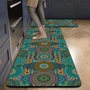 XINXIANGRUI | Washable No Wash Waterproof Oil-proof Water Absorbent Non-slip Dirt-resistant Kitchen Mat