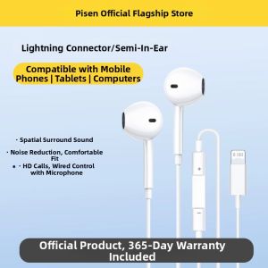 PISEN | Type-C Half-In-Ear Wired Earphones
