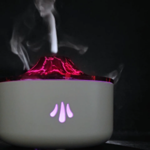 เครื่องกระจายกลิ่นน้ำมันหอมระเหยพร้อมไฟ LED 1 ชิ้น 7 สี สำหรับเครื่องทำความชื้นแบบอัลตราโซนิก พร้อมไฟประกายไฟ - ดูดกลิ่นน้ำมันหอมระเหยด้วยไฟ USB เครื่องทำความชื้น LED พร้อมไฟบรรยากาศสีสันสดใส ป้องกันไฟฟ้าดับ เหมาะสำหรับบ้าน สำนักงาน และหอพัก เหมาะสำหร