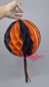 Lantern Hiasan Lampion Honeycomb Rumbai Lipat Dekorasi Halloween Honeycomb Lantern
