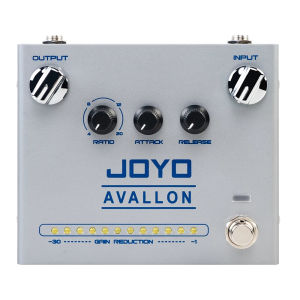JOYO R-19 AVALLON Compressor Effect Guitar Pedal Independent Signal Control Warm and Rich Tone Electric Guitar Bass Pedal