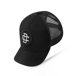 Topi Lidah Pendek Pria Keren / Topi Distro Hitam Premium CR 051