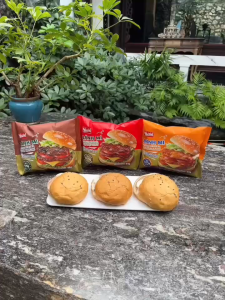 [ COMBO 6 CÁI ] BÁNH HAMBUGER ĂN LIỀN WEISIEL [ VỊ BÒ TIÊU ĐEN ] [ COMBO 3 CÁI ] HOT TREND