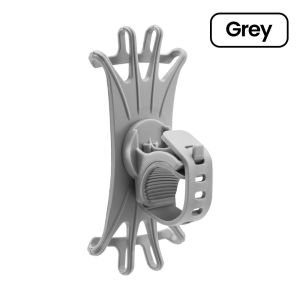 Giá Đỡ Điện Thoại Di Động Bằng Silicon Xoay 360 Độ Cho Xe Đạp & Xe Máy Giá Đỡ Hỗ Trợ Định Vị Đa Năng Cho iPhone Samsung Xiaomi