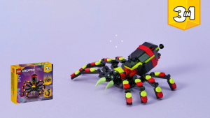 LEGO Creator 3in1 31159 Wild Animals: Surprising Spider (153 Pieces)