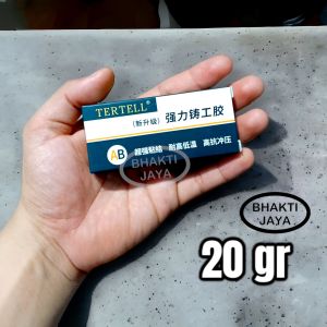 Lem Besi Super Kuat | Metal Casting Glue | AB TERTELL | 20 gr