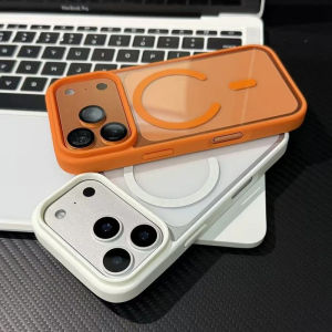 Official Clear Magnetic Case for IPhone 17 Air 16 E 15 14 13 12 11 Pro Max Plus 16E 17Pro 16Pro i17 Magsafe Mag Safe Phone Cover