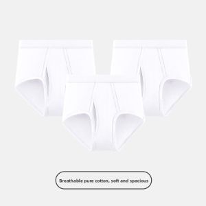 THREEGUN | High Waist Large Size Breathable Anti Chafe Mens Briefs