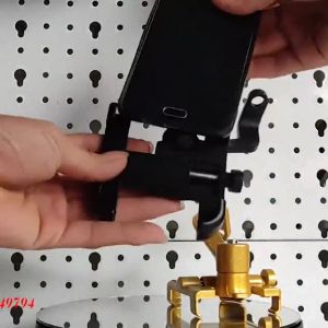 Gía Đỡ Kẹp C2 - Kẹp Điện Thoại Gắn Xe Máy Chống Rung Chống Cướp Cực Chắc Chắn - Tháo Lắp Dễ Dàng Chất Liệu Thép Không Rỉ