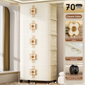 JILI | Folding Easy-installation Clothing and Baby Storage Cabinet