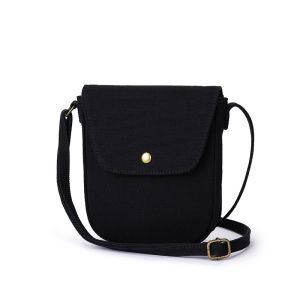 กระเป๋าผ้าใบลายยูนิคสำหรับผู้หญิง YONBEN กระเป๋าสะพายข้างแบบสะพายข้าง กระเป๋าใส่โทรศัพท์มือถือแบบลำลอง สไตล์ญี่ปุ่นและเกาหลีใต้