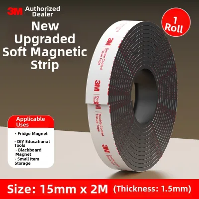 3M | Strong Magnetic Strip Adhesive Soft Magnetic Sheet