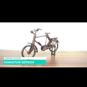 KERAJINAN MURAH  Kerajinan Miniatur [SEPEDA] Kayu Jati- Hiasan Pajangan Dekorasi Rumah - Dekorasi Ruang Tamu - Dekorasi Ruang Kerja