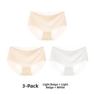 Invisible Breathable Silk Crotch Briefs