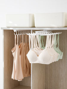 Telescopic Coat Hanger Wardrobe Hanging Underwear Sling Rack Slide Rail Bra Vest Bra Underpants Storage Pull-out Underwear Hanger