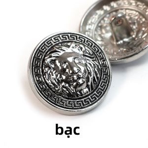 Nút Kim Loại Áo Khoác Bộ Đồ Nam Nút Áo Khoác Nút Len Nút Trang Trí Quần Áo Tròn Nút Trang Trí Quần Áo Tròn Nút Trang Trí Vải Gia Đình Bằng Hợp Kim Kẽm