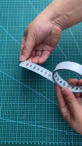 1Roll Self-Adhesive Rust-Proof Tape Measure Cuttable for Home & Workshop