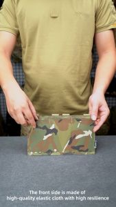 IDOGEAR Tactical 5.56 Magazine Pouch Fast Draw MOLLE Mag Pouch Carrier Triple Open Top Pouch 3555