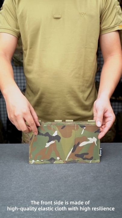 IDOGEAR BorSA Tattica MOLLE Triple Per Caricatori 5.56, Tela Nylon Mimetico