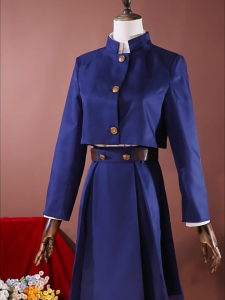 Anime Jujutsu Kaisen Cosplay Costume Kugisaki Nobara Girls Women Dress Wig Uniform Suit