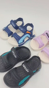 Age 4.5-10+Yrs Active Boy Girl Kids Sandals Slippers Size 26-35 Sandal Selipar Budak by SFM
