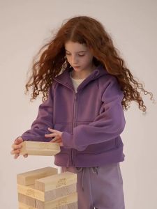JOLLY BEAN | Autumn Winter Kids Flocked Loose Fit Sweatpants
