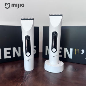 MIJIA | NEW Mijia IPX7 Waterproof Professional MENS Clipper Hair Clipper 3 -Gear Adjustment Hair Trimmer Machine With Charging Base