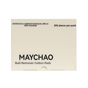Nail Removal Kit Cotton Pads Non-Damaging Nail Remover Tools MAYCHAO