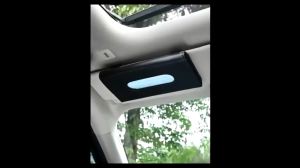 【COD】PU Leather Tissue Box Car Sun Visor Napkin Box Hanging Paper Towels Mask Holder Auto Interior Storage Decoration Accessories