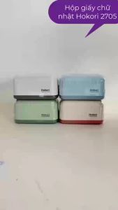 Hộp đựng giấy chữ nhật nhựa cao cấp Hokori